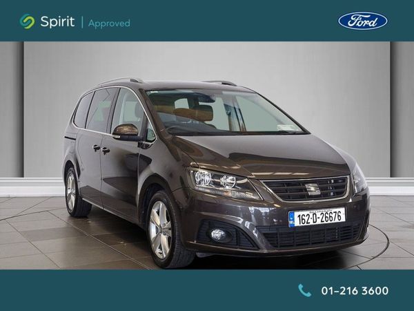 SEAT Alhambra MPV, Diesel, 2016, Brown