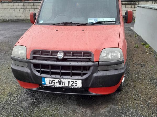 Fiat Doblo MPV, Diesel, 2005, Red