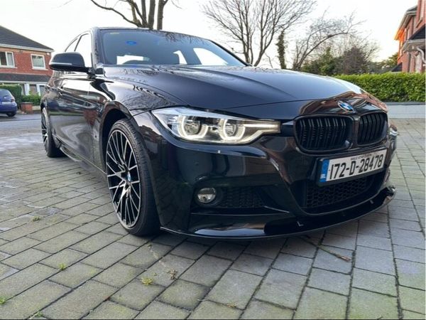 BMW 3-Series Saloon, Petrol Plug-in Hybrid, 2017, Black