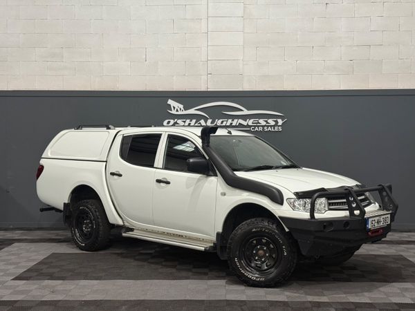 Mitsubishi L200 Crew Cab, Diesel, 2015, White