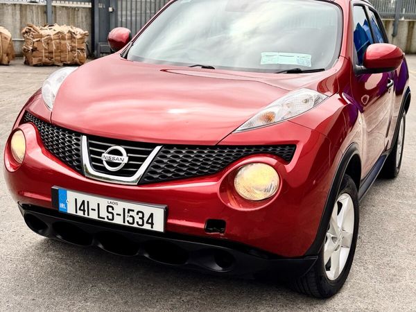 Nissan Juke SUV, Diesel, 2014, Red