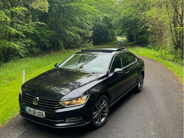 Volkswagen Passat Saloon, Diesel, 2018, Black