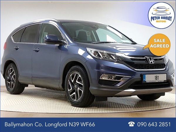 Honda CR-V SUV, Diesel, 2018, Blue