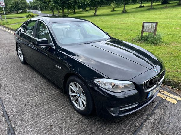 BMW 5-Series Saloon, Diesel, 2013, Black