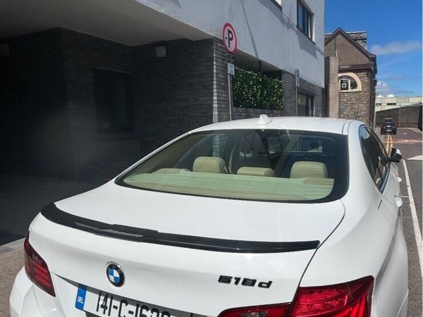 BMW 5-Series Saloon, Diesel, 2014, White