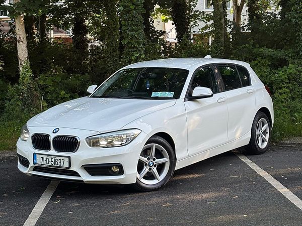 BMW 1-Series Hatchback, Diesel, 2017, White