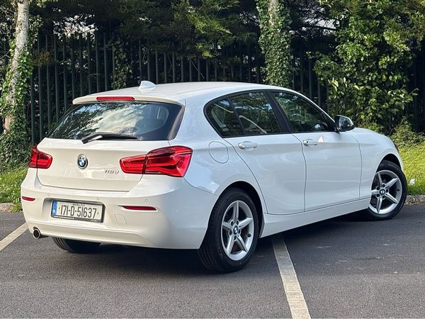 BMW 1-Series Hatchback, Diesel, 2017, White