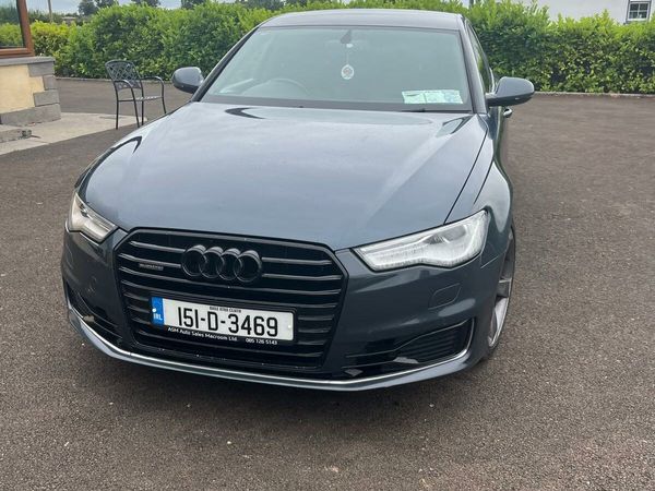 Audi A6 Saloon, Diesel, 2015, Blue