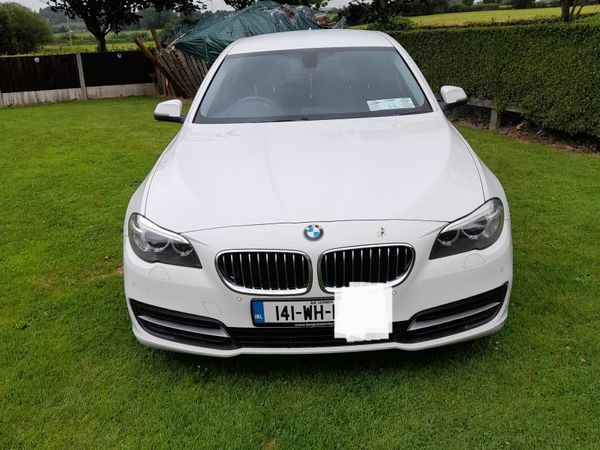 BMW 5-Series Saloon, Diesel, 2014, White