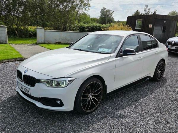 BMW 3-Series Saloon, Diesel, 2017, White