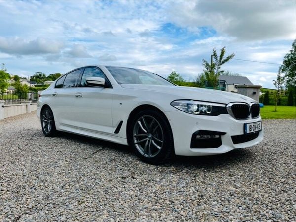 BMW 5-Series Saloon, Diesel, 2018, White