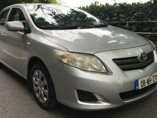 Toyota Corolla Saloon, Petrol, 2008, Silver