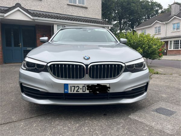 BMW 5-Series Estate, Diesel, 2017, Silver