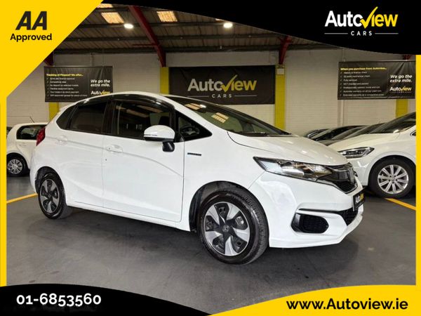 Honda Jazz Hatchback, Petrol Hybrid, 2020, White