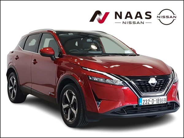 Nissan Qashqai MPV, Petrol, 2023, Red
