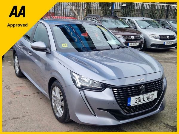 Peugeot 208 Hatchback, Petrol, 2020, Grey