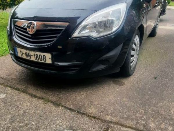 Vauxhall Meriva MPV, Diesel, 2011, Black