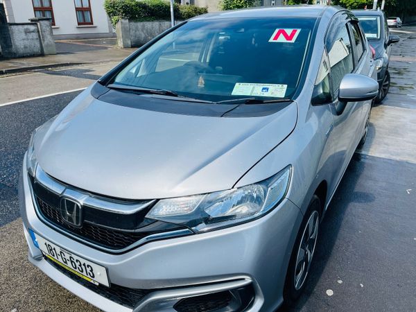 Honda Fit Hatchback, Petrol Hybrid, 2018, Silver
