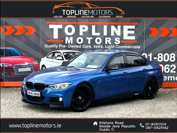 BMW 3-Series Saloon, Diesel, 2018, Blue