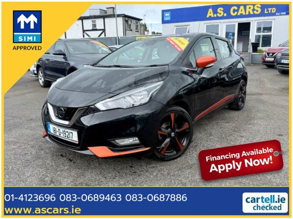 Nissan Micra Hatchback, Petrol, 2018, Black