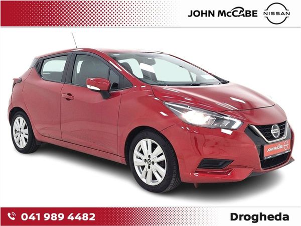 Nissan Micra Hatchback, Petrol, 2020, Red