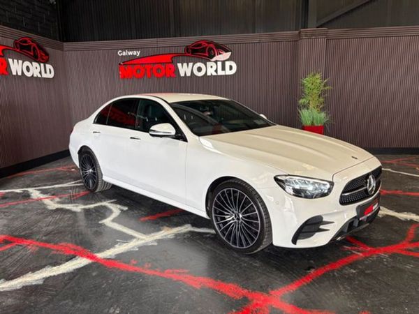 Mercedes-Benz E-Class Saloon, Hybrid, 2022, White