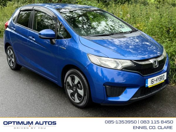 Honda Fit Hatchback, Petrol Hybrid, 2016, Blue