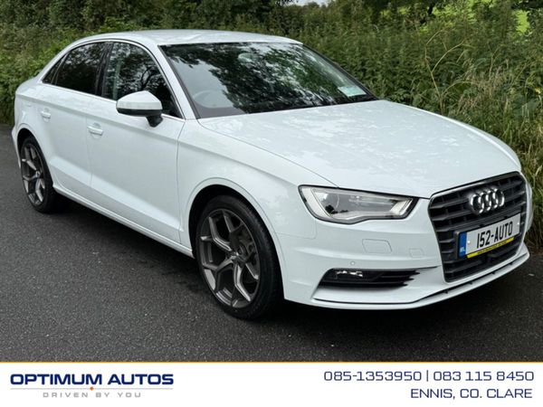 Audi A3 Saloon, Petrol, 2015, White
