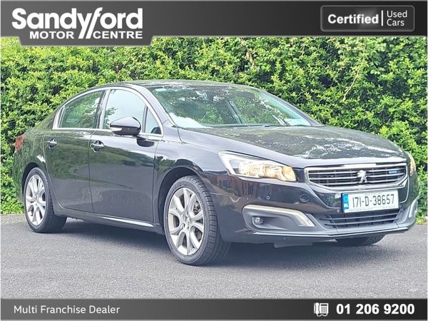 Peugeot 508 Saloon, Diesel, 2017, Black