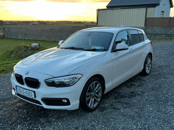 BMW 1-Series Hatchback, Diesel, 2015, White