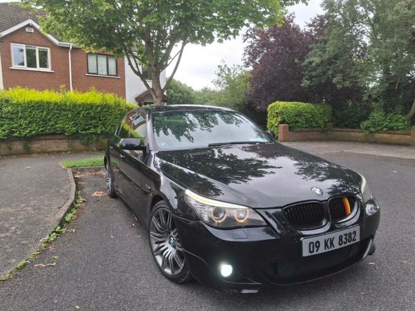 BMW 5-Series Saloon, Diesel, 2009, Black
