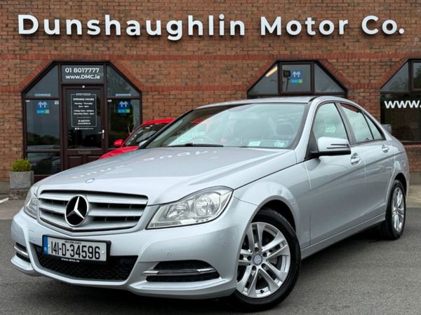 Mercedes-Benz C-Class Saloon, Petrol, 2014, Silver
