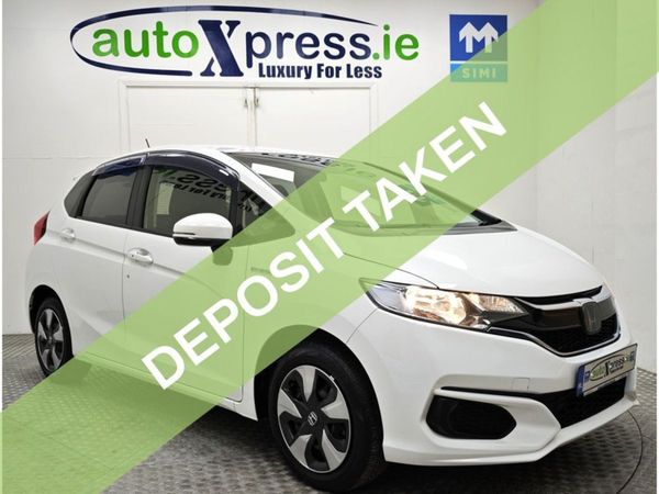 Honda Fit Hatchback, Hybrid, 2019, White