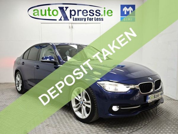 BMW 3-Series Saloon, Diesel, 2016, Blue