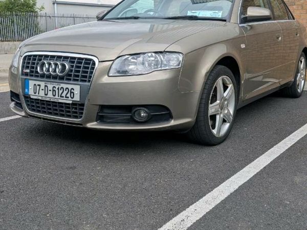 Audi A4 Saloon, Petrol, 2007, Beige