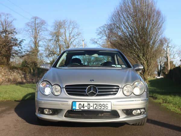 Mercedes-Benz CLK Coupe, Petrol, 2004, Silver