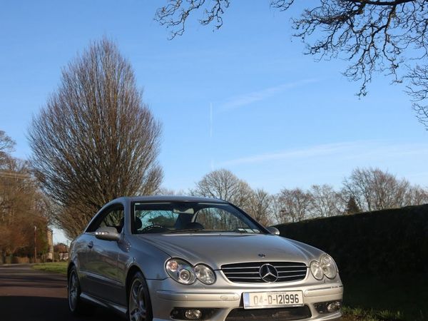 Mercedes-Benz CLK Coupe, Petrol, 2004, Silver