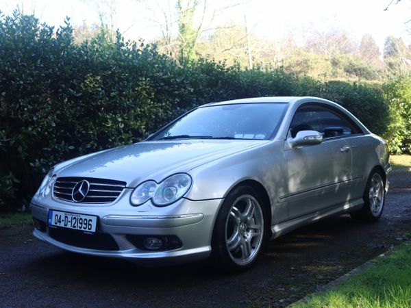 Mercedes-Benz CLK Coupe, Petrol, 2004, Silver