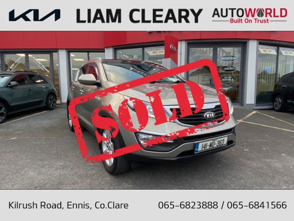 Kia Sportage MPV, Diesel, 2014, Silver