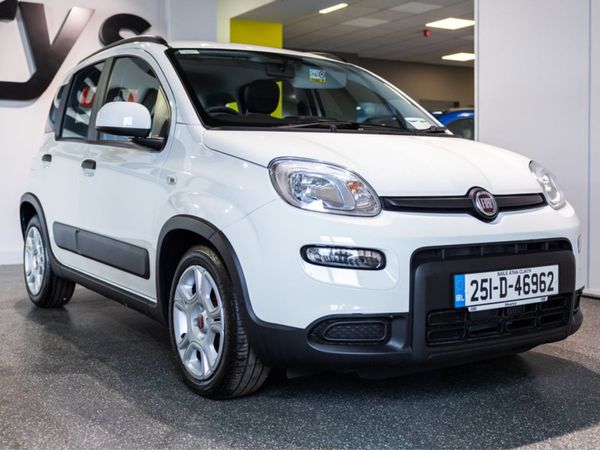 Fiat Panda Hatchback, Petrol Hybrid, 2025, White