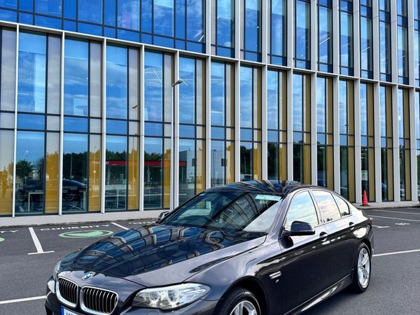 BMW 5-Series Saloon, Diesel, 2014, Grey
