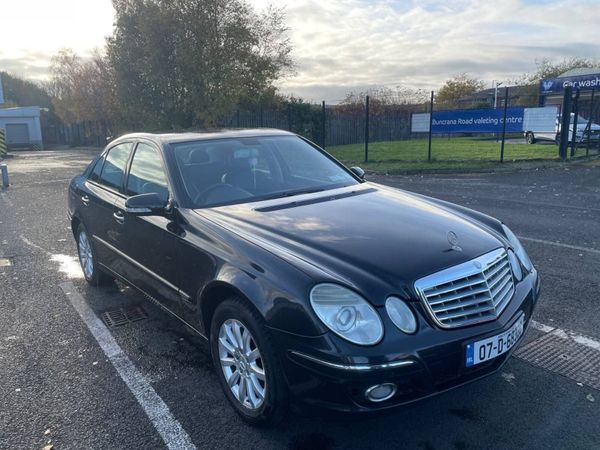 Mercedes-Benz E-Class Saloon, Petrol, 2007, Black