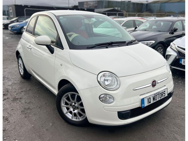 Fiat 500 Hatchback, Petrol, 2014, White