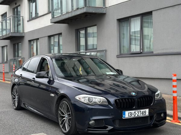 BMW 5-Series Saloon, Diesel, 2013, Blue