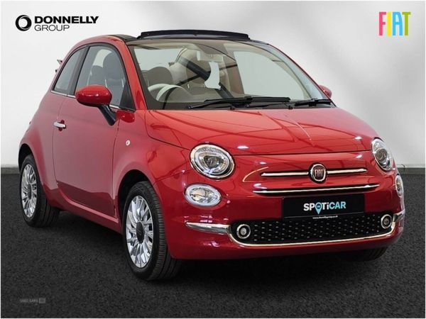 Fiat 500 , Petrol, 2023, Red