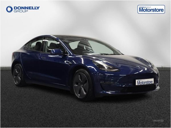 Tesla Model 3 , Electric, 2022, Blue