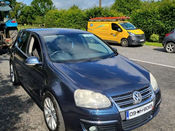 Volkswagen Golf Hatchback, Diesel, 2009, Blue