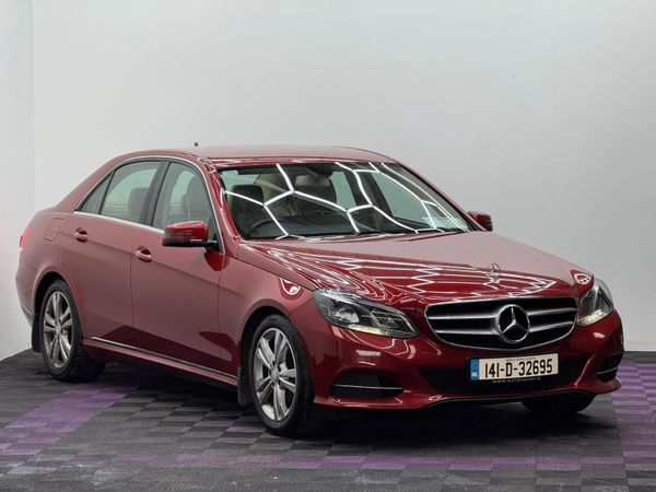 Mercedes-Benz E-Class Saloon, Diesel, 2014, Red