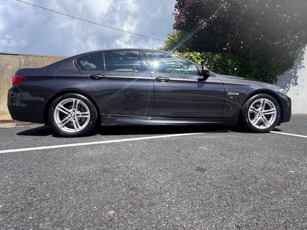 BMW 5-Series Saloon, Diesel, 2014, Grey