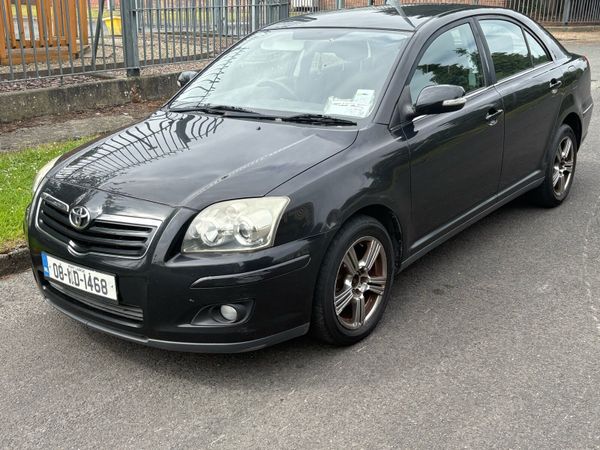 Toyota Avensis Hatchback, Petrol, 2008, Black